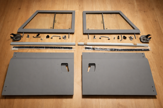 Kit de medias puertas delanteras – Land Rover Defender / Series / Santana